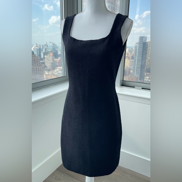 Bottega Veneta Towelling Knit Black Dress size M $2,000 NEW - Picture 10 of 16